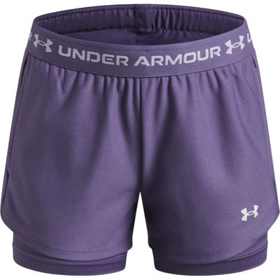Under Armour UA Tech Play Up 2n1 Short fialová