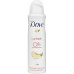 Dove Go Fresh дамски део спрей праскова 0% алуминиеви соли 150мл