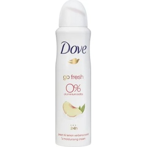 Dove Go Fresh дамски део спрей праскова 0% алуминиеви соли 150мл