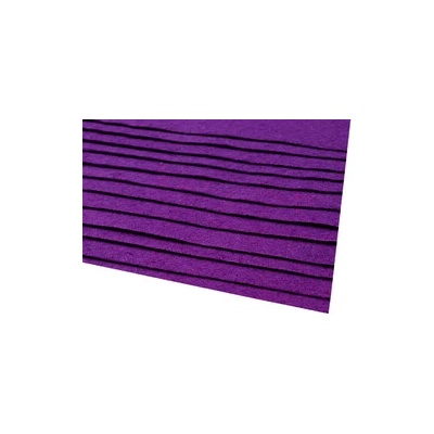 Filc barevný 20x30 cm - fialová