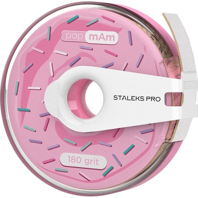 Staleks Jednorazové pilníky papmAm v plastovom púzdre EXPERT Bobbinail 180 grit ATC-180w