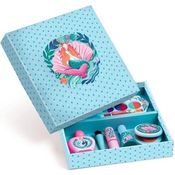 DJECO - Дървен козметичен комплект - Русалка (DJ06689)