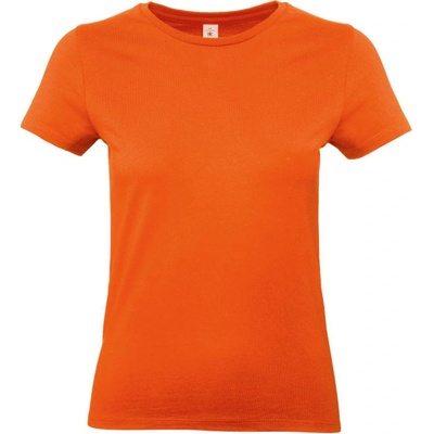 B&C Tričko B&C E190 dámské krátký rukáv COT 01004T23500 Oranžová