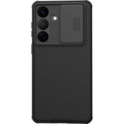 Samsung NILLKIN Camshield Pro за Samsung S26+ - PC+TPU, Плъзгащо капаче за камера, Черен, Вкл. Протектор