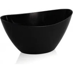 Serinova - Пластмасова саксия "Kayik" 36x13xh15.5см 3, 25л черна-(KY03) (0150313)