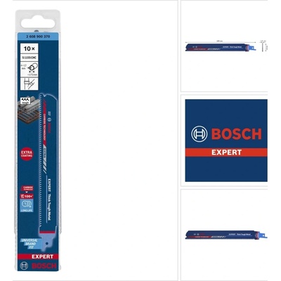 Bosch List do pily ocasky S 1155 CHC Expert Thick Tough Metal 10 ks 2608900370