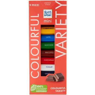 Ritter Mini Selezione Colorful 9 ks 150 g