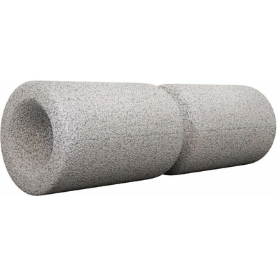 Gorilla Sports Masážny penový valec 38 x 13 cm, sivý
