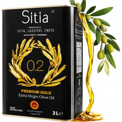Sitia olivový olej Extra panenský 3 l