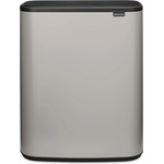 Brabantia Кош за смет Brabantia Bo Touch 60L, Soft Grey
