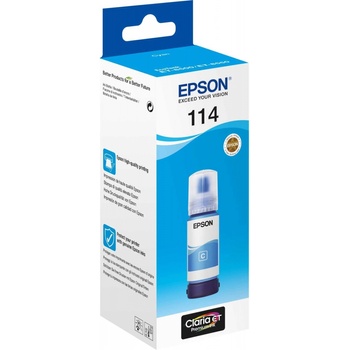 Atrament Epson 114 Cyan - originálny