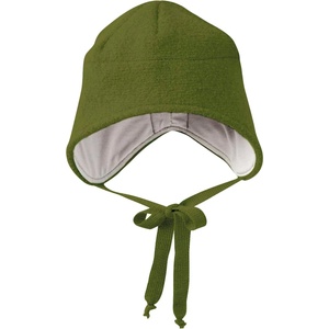 disana Детска зимна шапка (beanie) disana Kid's Walk-Mütze Beanie - Oliv - размер 46-50 cm (204-5921-2212)