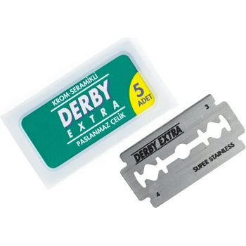 Derby Класически ножчета за бръснене - Derby Extra Super Stainless (5 бр) Ножчета за бръснене