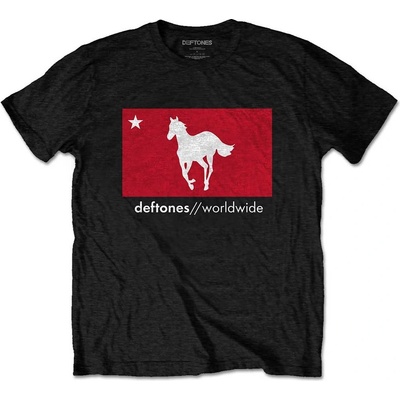 Deftones tričko Star & Pony čierne