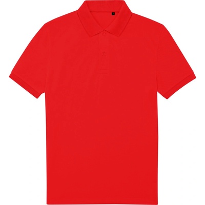 B&C My Eco polo Piqué polo pop tomato červená