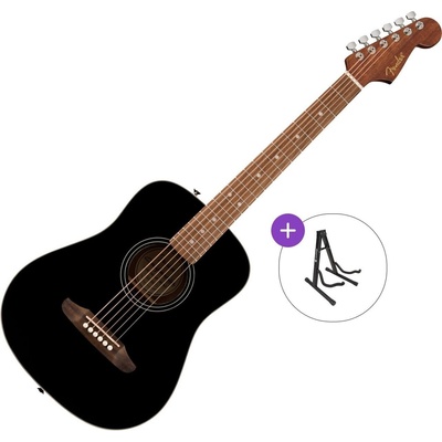 Fender California Standard Redondo Mini Basic SET Black Акустична китара