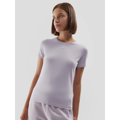 4F Дамска памучна тениска 4F | Cheren | ЖЕНИ | XS