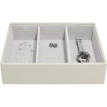 Stackers Ковчеже за бижута Stackers 3 отделения cлassic светлобежово (75601)