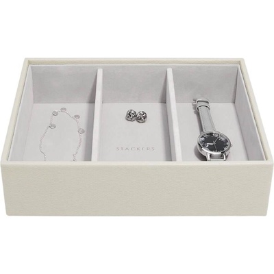 Stackers Ковчеже за бижута Stackers 3 отделения cлassic светлобежово (75601)