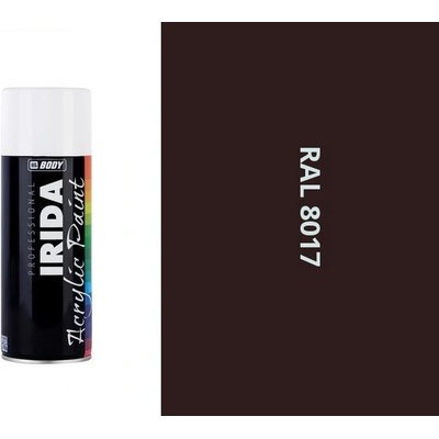 HB BODY irida RAL 8017 čokoládovo hnedá 400ML