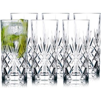 LyngbyGlas Чаши за напитки и питиета Melodia 360 мл 6 бр (916105)