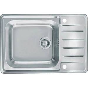 Alveus Мивка от неръждаема стомана Alveus Praktik 120 Satin 79x50 см (1122463) Мивка за вграждане