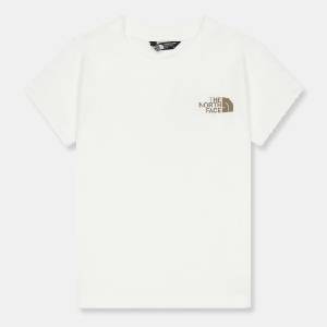 The North Face Детска тениска The North Face Unisex Kids Regular Fit Mountain T-Shirt - TNF White FN4