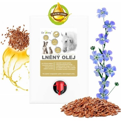 Dromy Lněný olej 3 l