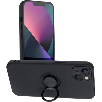 Forcell SILICONE RING Apple Iphone 13 čierne