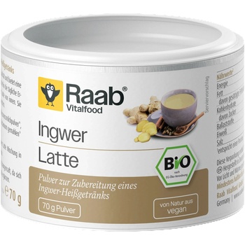 Raab Vitalfood Джинджифил лате био - 70 г