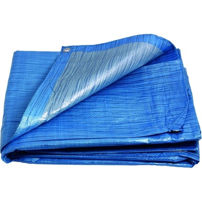 Bauhaus krycí plachta Standard, 4 x 5 m 70 g/m² modro-stříbrná 25020B