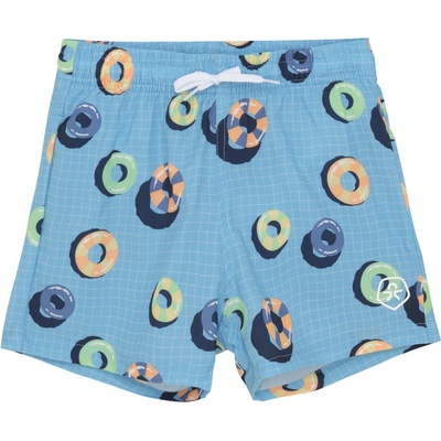Color Kids-Swim Shorts AOP-7452-River Blue modrá