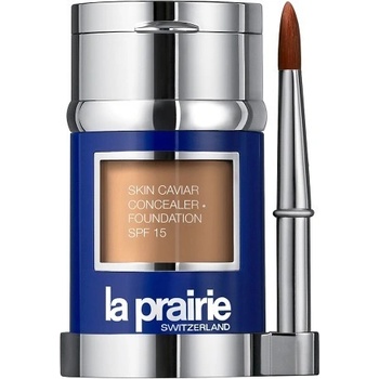 La Prairie skin Caviar korektor Foundation krémový tekutý make-up SPF15 Mocha 30 ml