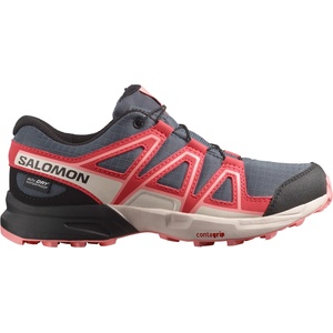 Salomon Детски маратонки Salomon Kid's Speedcross Waterproof Trail running shoes - Grisaille / Hushed Violet / Rouge Red - размер 33 (EU) (702-4203-0716)