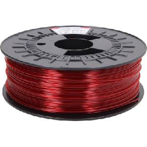 3DJAKE easyPETG Transparent Red - 1, 75 mm / 2300 g (9010707006558)