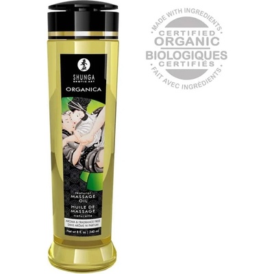 Еротично масажно олио, натурално - Erotic Massage Oil 240ml (SHUNGA0207)