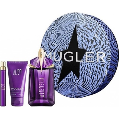Thierry Mugler Alien EDP 60 ml + EDP 10 ml + sprchové mléko 50 ml pre ženy darčeková sada
