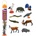 Safari Ltd Safari® Toob Европейски животни 9 фигури (S102488)