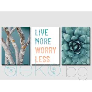  Комплект пана Live more 3 бр (100001)