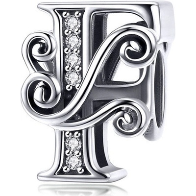 P&J Jewellery Stříbrný přívěsek Magické písmenka 2 SBMA2 F