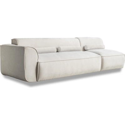 Miuform Бял модулна лежанка (ляв ъгъл) Flex Felix - Miuform (2020SO02)