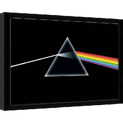 PYRAMID Rámovaný Obraz - Pink Floyd - Dark Side of the Moon, 40 × 30 cm