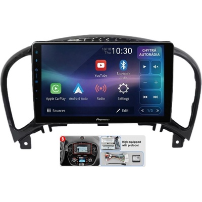 Pioneer SPH-PF97BT Nissan Juke Typ kábla B