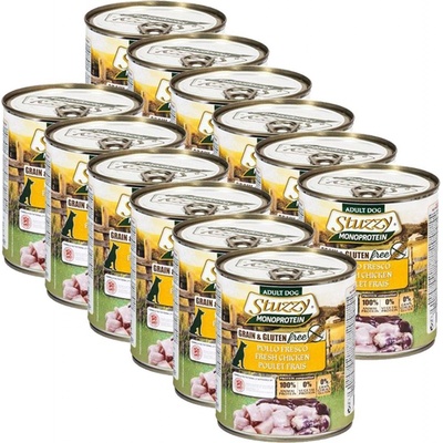 Stuzzy Adult Dog Monoprotein kuracie 12 x 800 g
