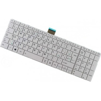 Toshiba Satellite c855-10k Klávesnica s rámčekom CZ/SK Biela