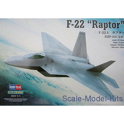 Hobby Boss Lockheed Martin F-22A Raptor 1:72