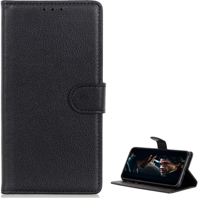Gigapack LG Velvet 5G / Velvet GIGAPACK Tok стоящ, с кожен ефект FLIP, премиум, ЧЕРЕН GP-99357 (GP-99357)