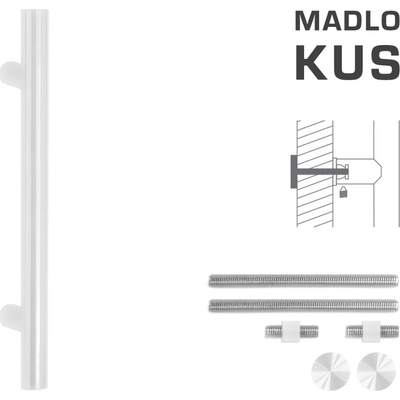MPkovania FT - MADLO kód K00 Ø 35 mm UN ks Rozteč madla: 500 mm, Rozmer profilu madla: Ø 35 mm, Dĺžka: 700 mm