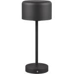Reality Матовочерна настолна LED лампа с възможност за димиране (височина 30 cm) Jeff - Reality (R59151132)