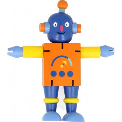 Majigg Flexi Robots 18m Orange blue